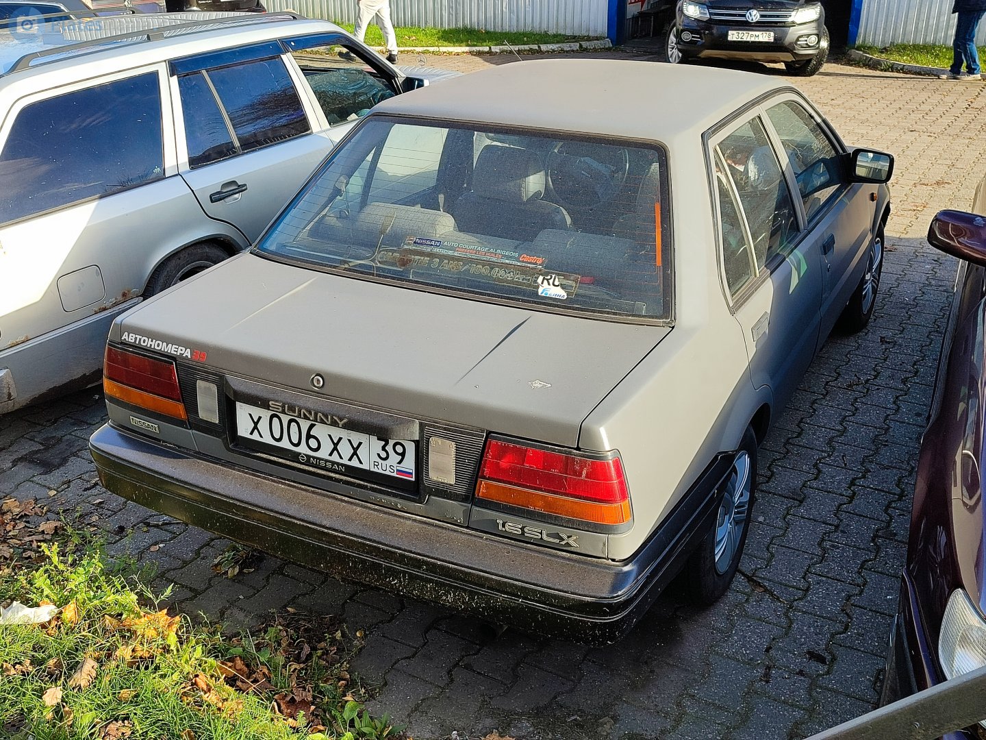 х 006 хх 39, Nissan Sunny 6th gen Sedan (N13; EU-market), 1986–1990