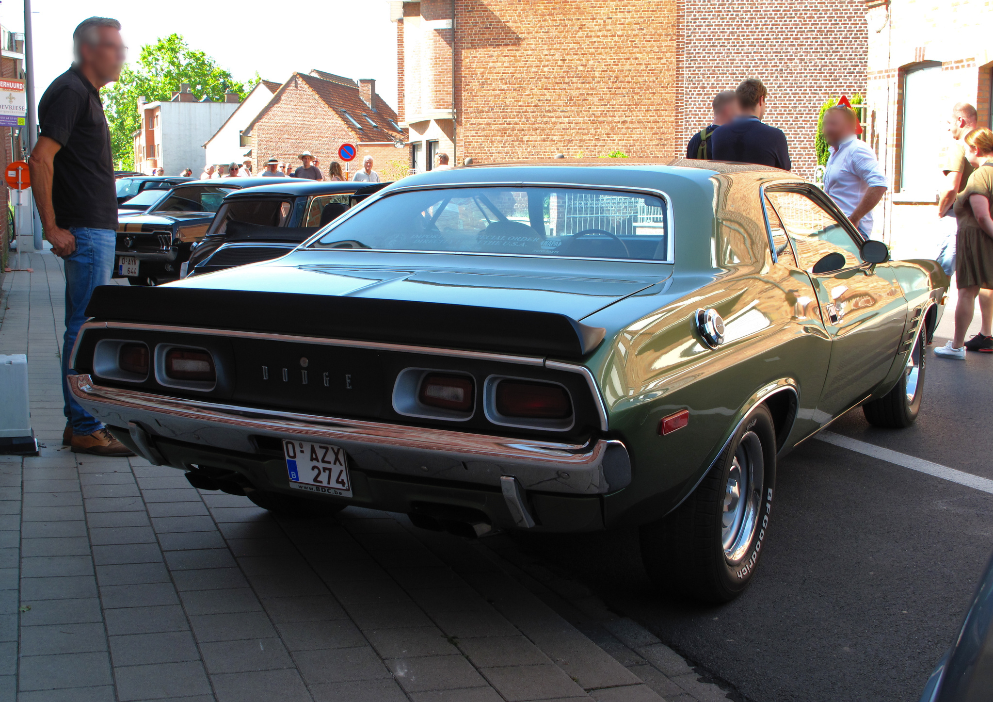 O-AZX-274, Dodge Challenger 1st gen 1972/1974 (JH/JS; E-body), facelift, 1971–1974