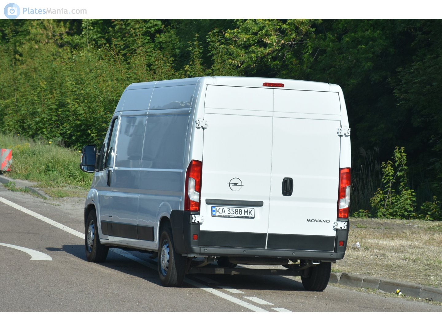 KA 3588 MK, Opel Movano 3rd gen Van (C; U9), 2021–