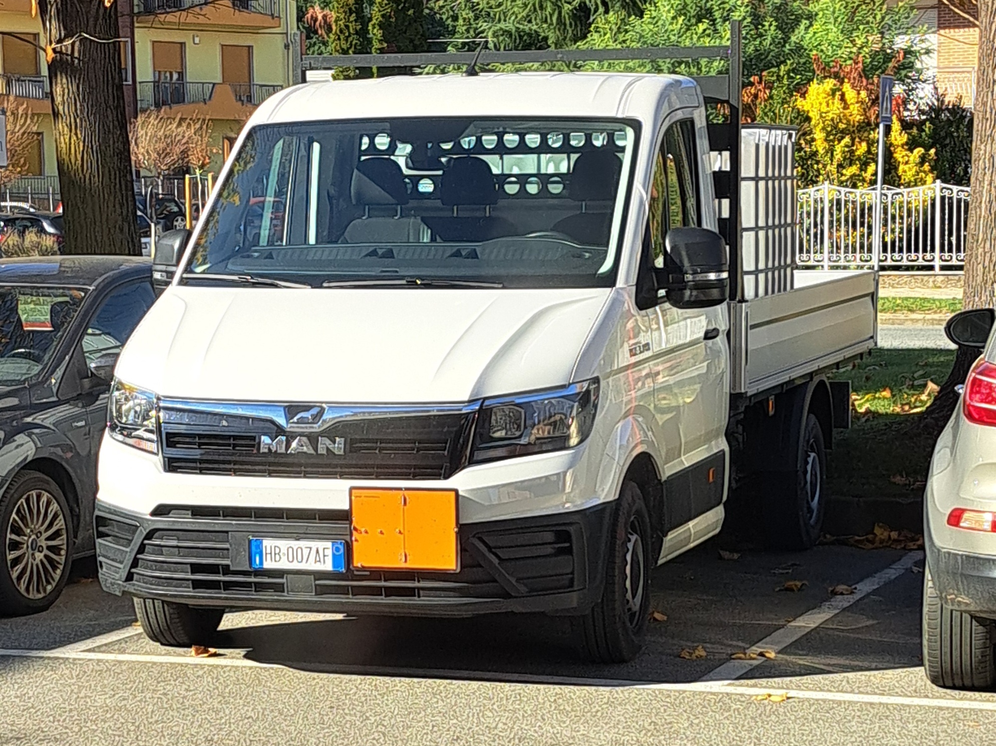 HB 007 AF, MAN TGE 1st gen Single Cab (UZ), 2017–