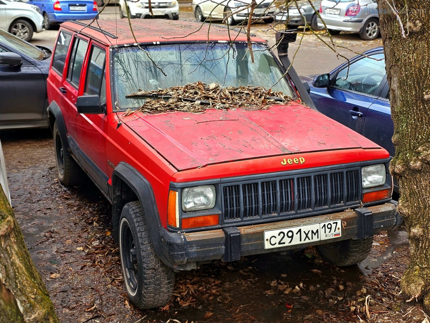 с 291 хм 197, Jeep Cherokee 2nd gen 5-door SUV (XJ), 1983–2001