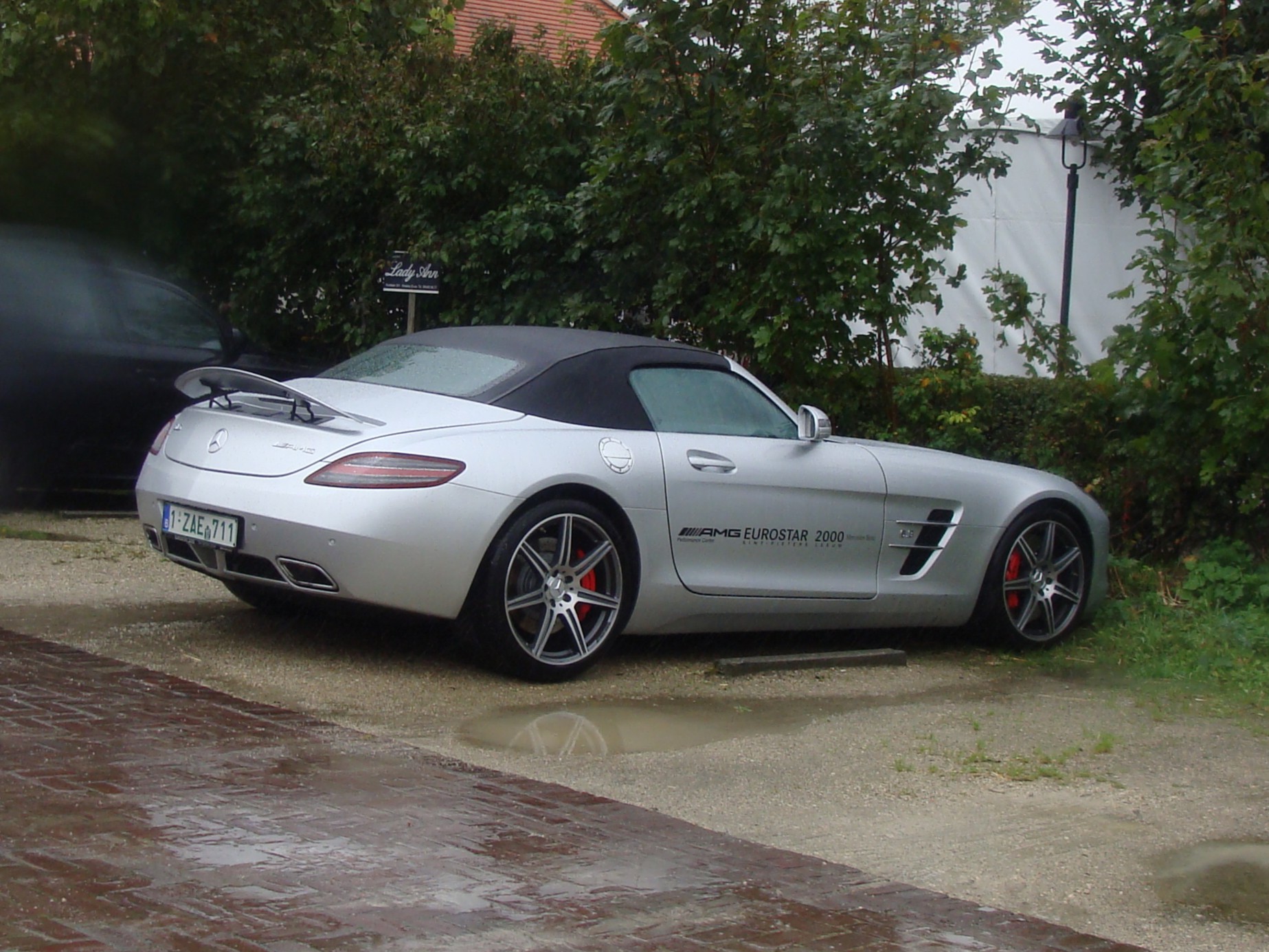 1-ZAE-711, Mercedes-Benz SLS AMG 1st gen Roadster (R197), 2011–2014