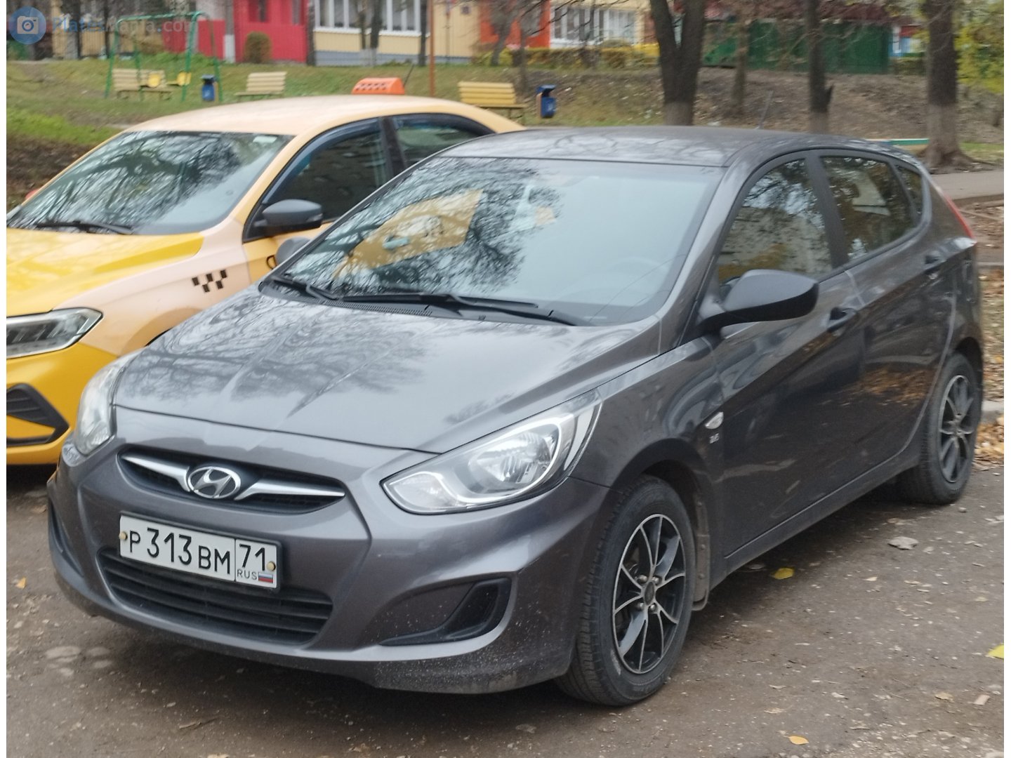 р 313 вм 71, Hyundai Solaris 1st gen Hatchback (RB), 2011–2014