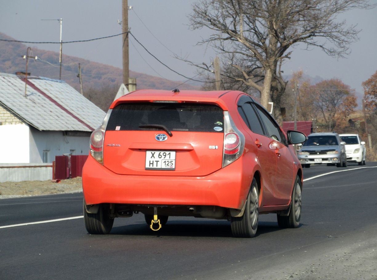 х 691 нт 125, Toyota Aqua 1st gen (NHP10), 2012–2014