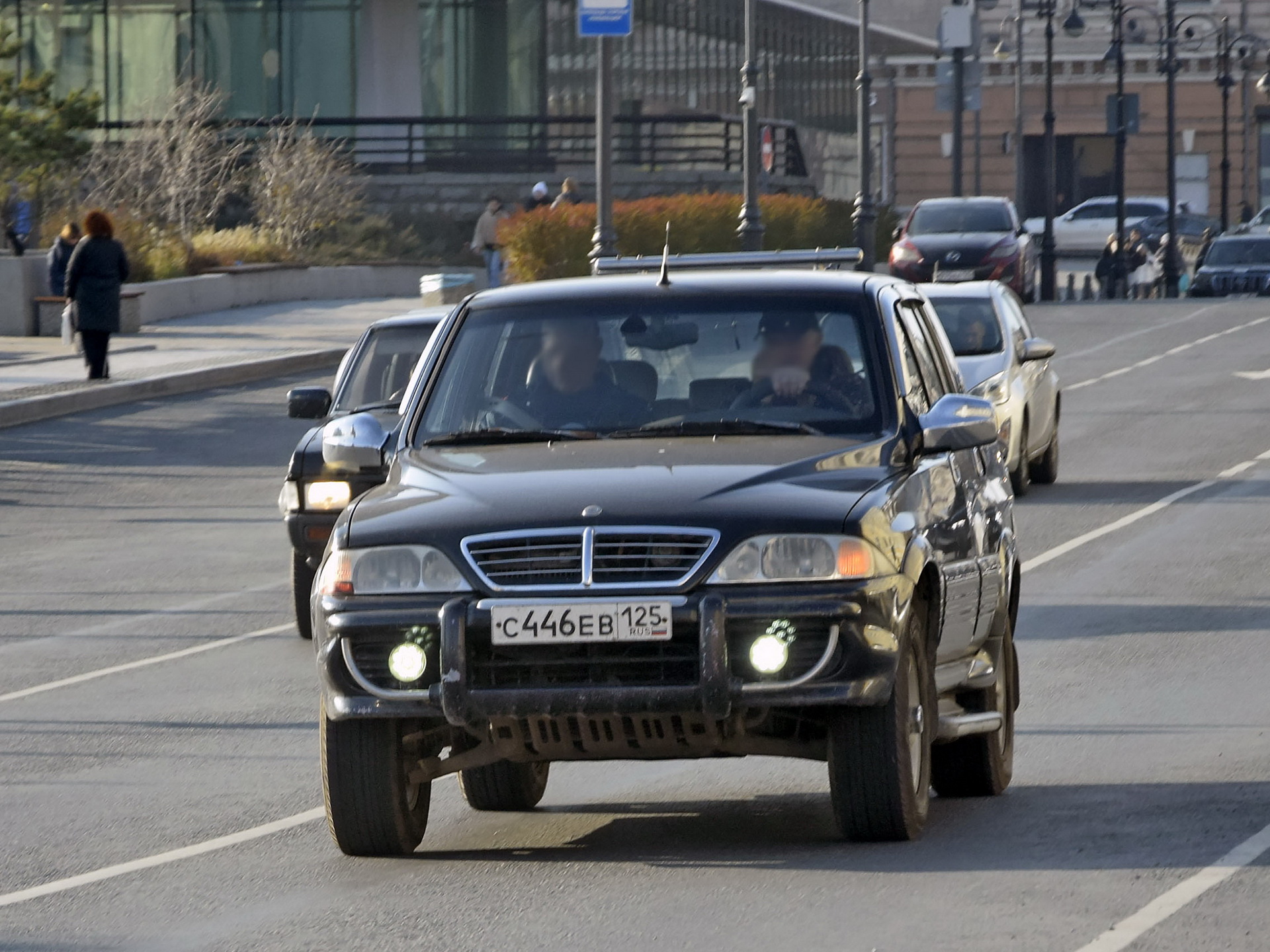 с 446 ев 125, SsangYong (KGM) Musso 1st gen Sports Pickup (P100), 2002–2005