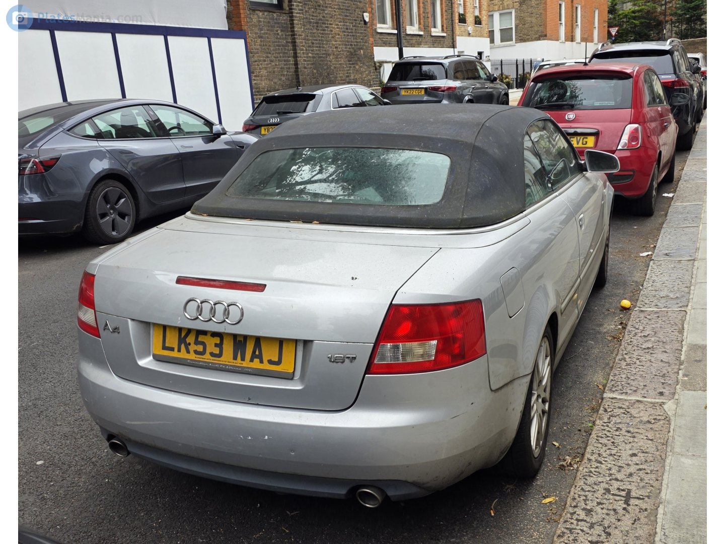 LK53WAJ, Audi A4 2nd gen Cabrio (B6/8H7), 2002–2006