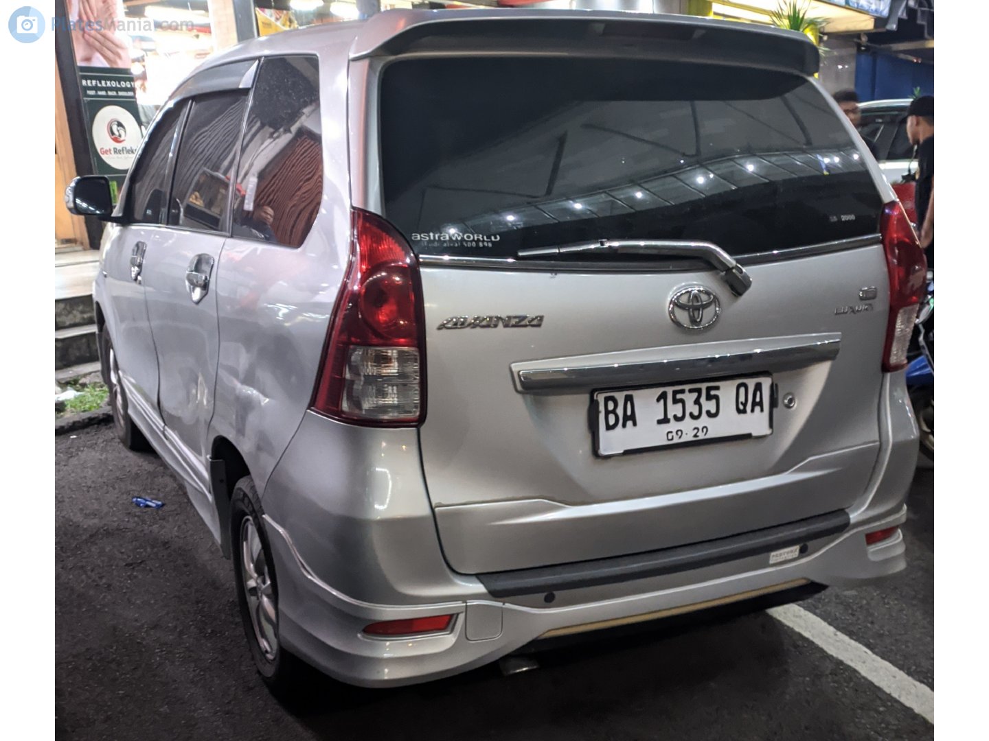 BA 1535 QA, Toyota Avanza 2nd gen (F650), 2011–2015