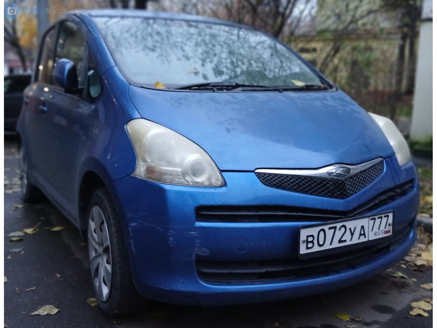 в 072 уа 777, Toyota Ractis 1st gen (XP100), 2005–2010