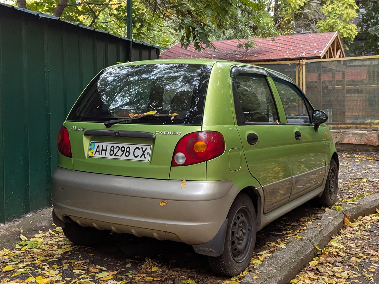 AH 8298 CX, Daewoo Matiz 2nd gen (M250), facelift, 2007­–2011