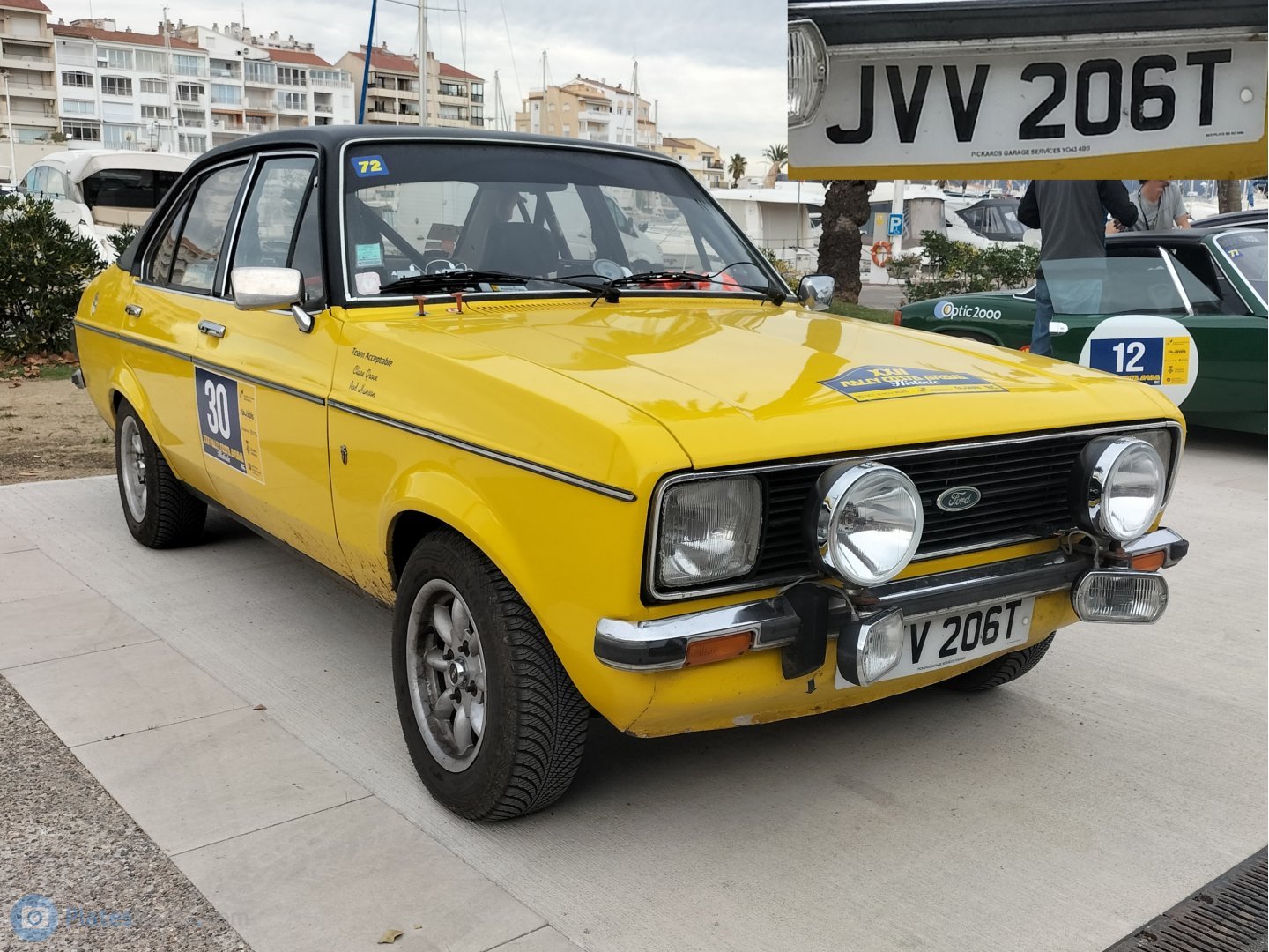 JVV206T, Ford Escort 2nd gen 4-door Sedan (AFR), 1974–1980