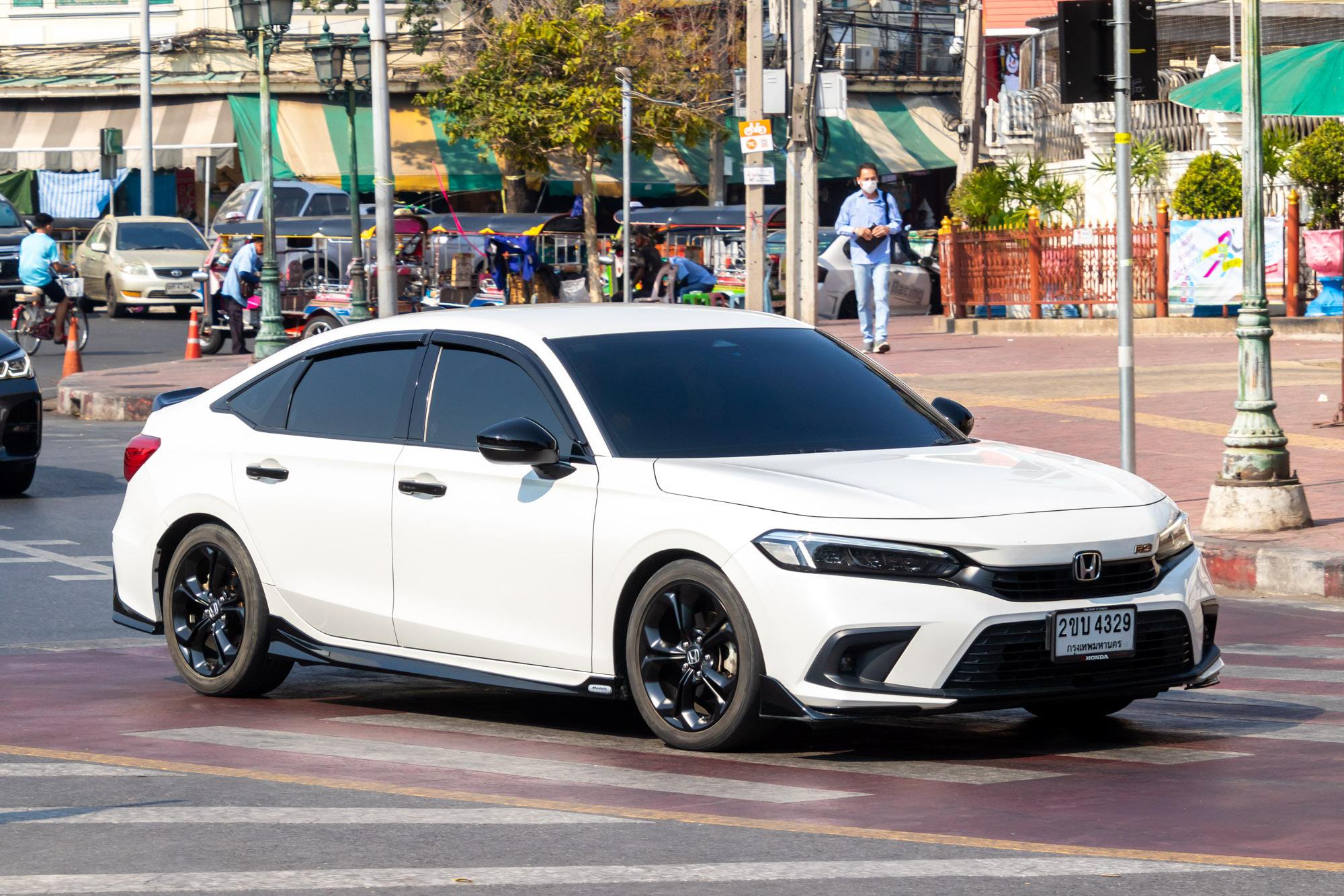 2ขบ 4329, Honda Civic 11th gen Sedan (FE), 2021–