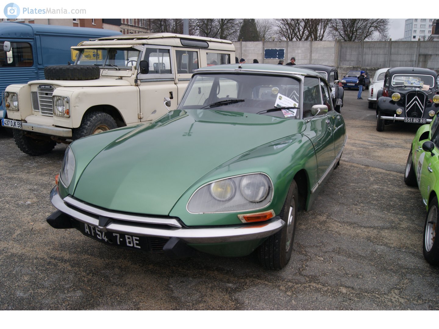 AT-547-BE, Citroёn DS/ID 1st gen ID Sedan (19/20/21), 1957–1968