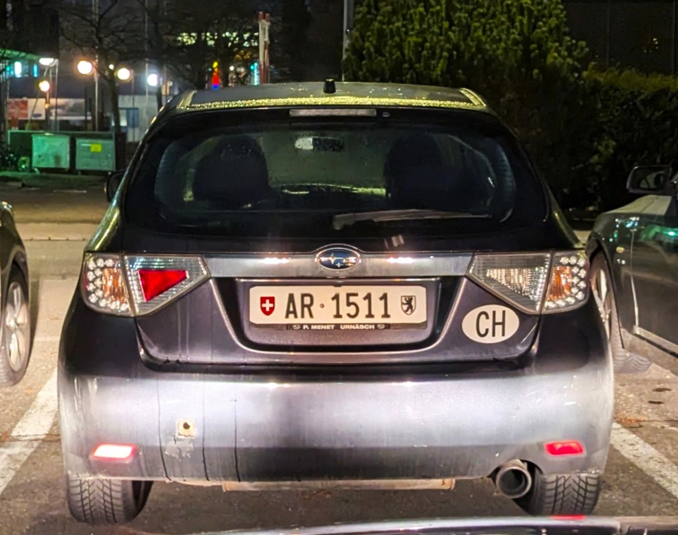 AR 1511, Subaru Impreza 3rd gen Hatch (GH/GR), 2007–2011