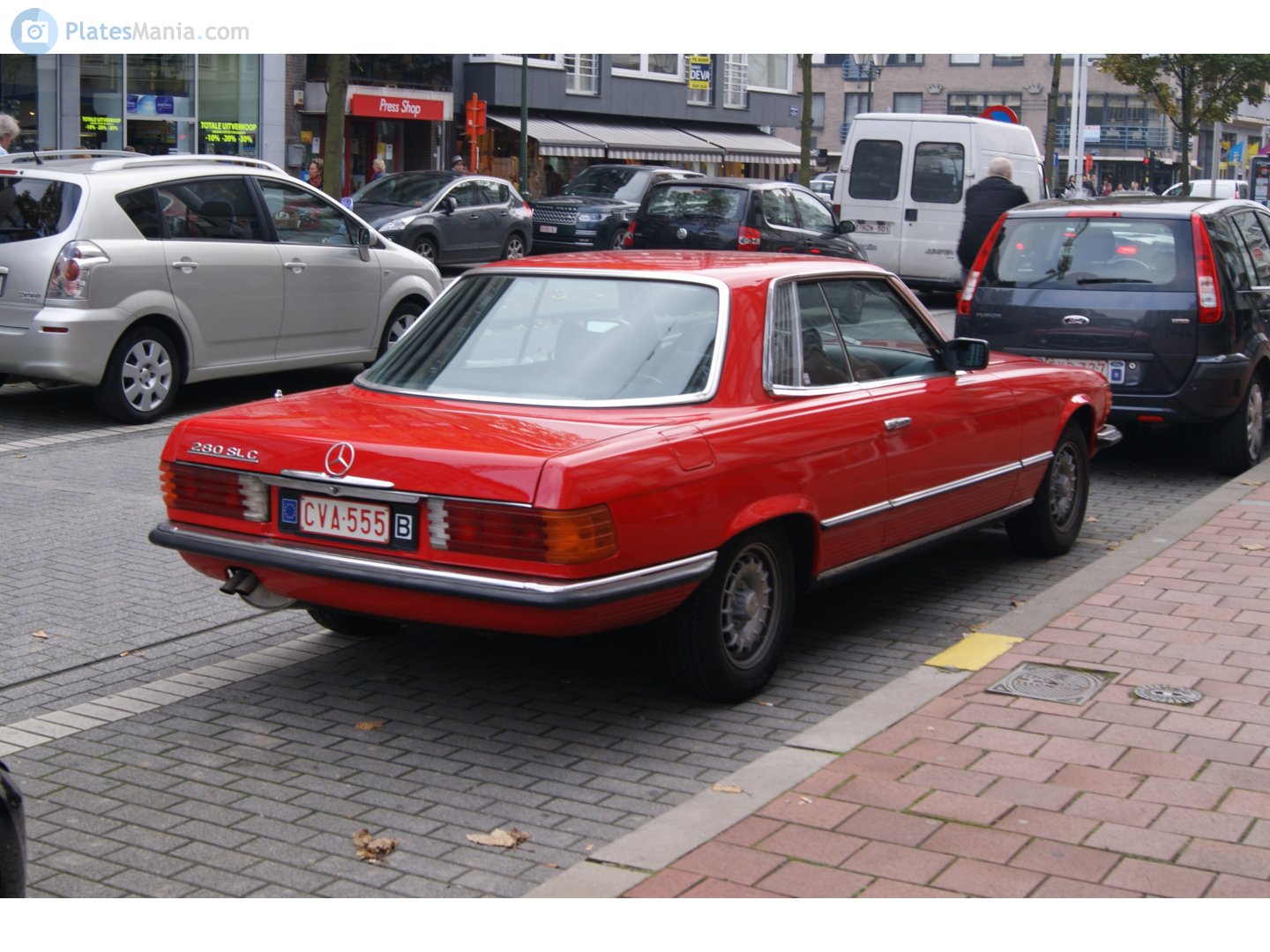 CVA-555, Mercedes-Benz SLC-Klasse 1st gen (C107), 1972–1981