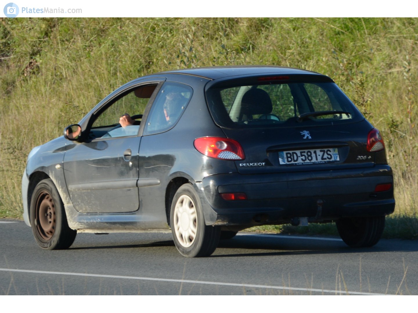 BD-581-ZS, Peugeot 206 1st gen 206+ 3-door Hatch (2L), facelift, 2009–2012