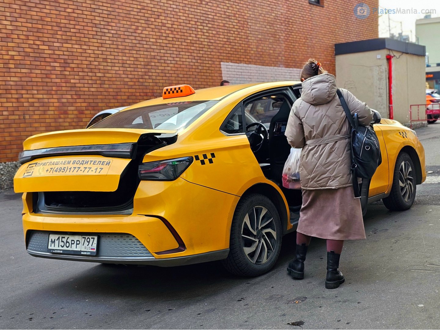 м 156 рр 797, BAIC Beijing EU5 1st gen Plus, facelift, 2021–