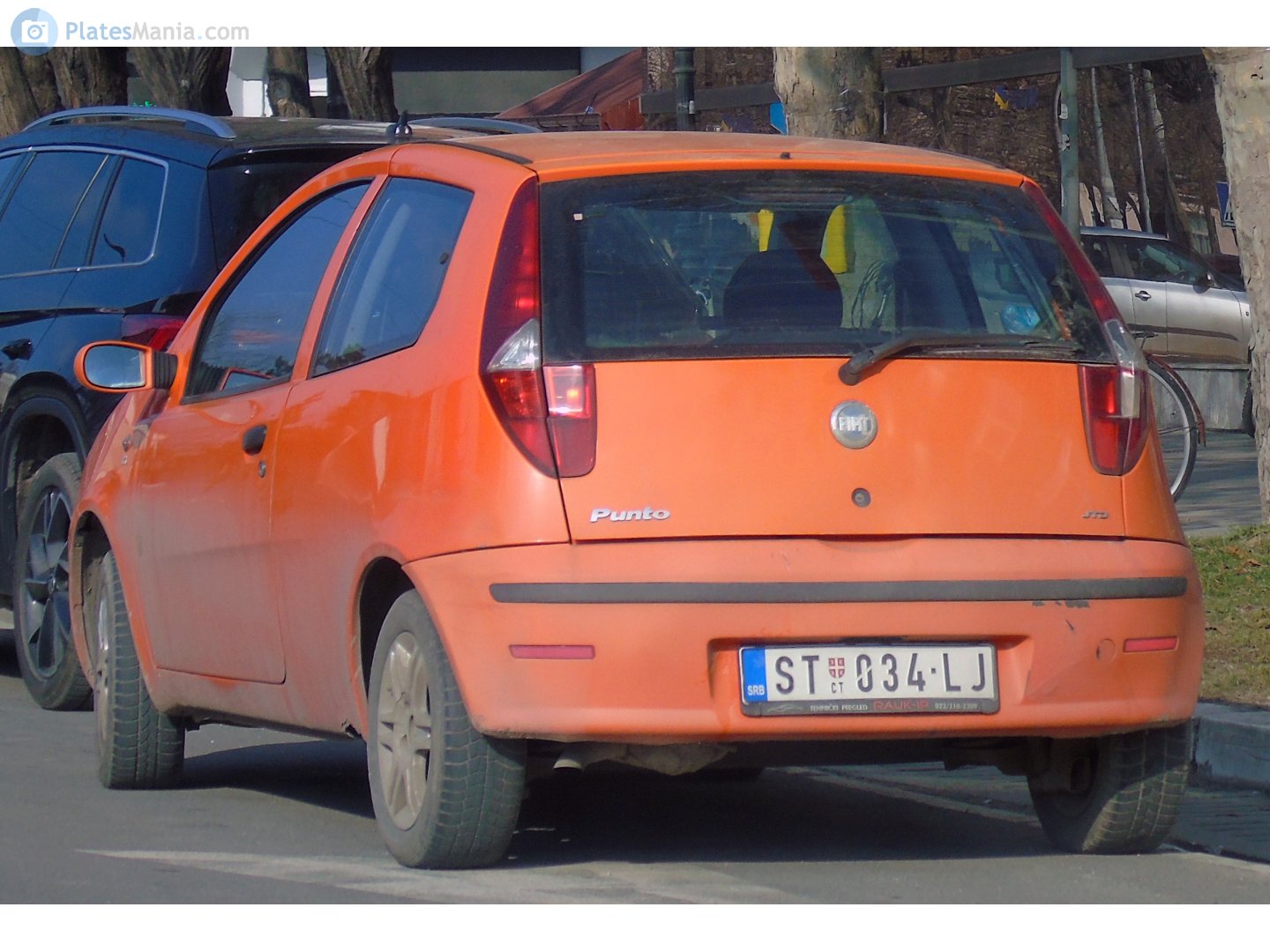 ST 034-LJ, FIAT Punto 2nd gen (Classic) 3-door Hatch (188), facelift, 2003–2010