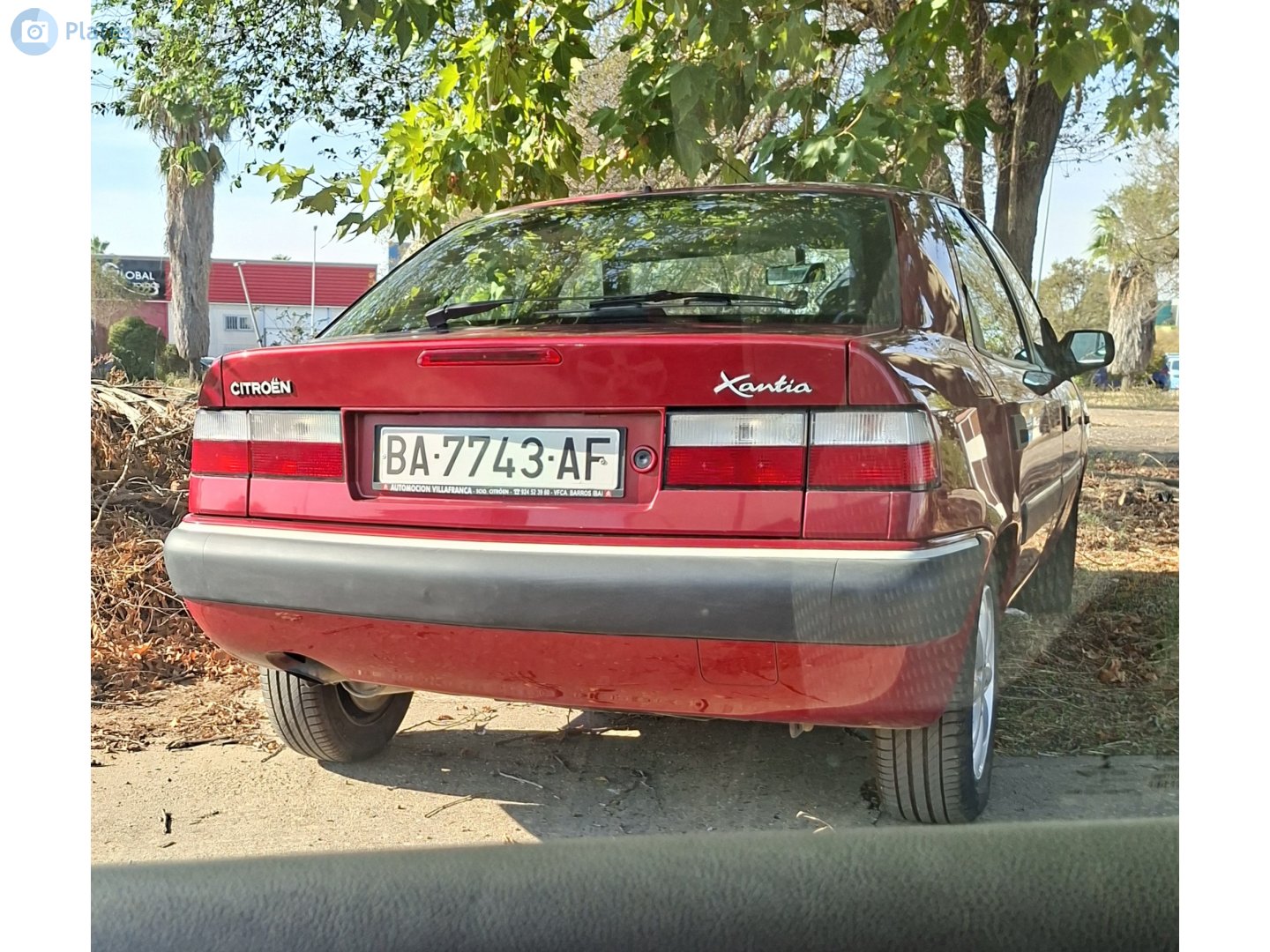 BA 7743 AF, Citroёn Xantia 1st gen Sedan/Liftback (X1/X2), 1993–2002