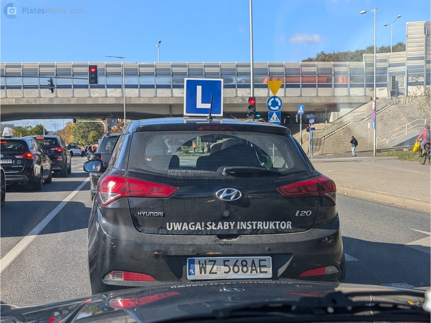 WZ 568AE, Hyundai i20 2nd gen (Elite i20) Hatch (GB/IB), facelift, 2018–2020