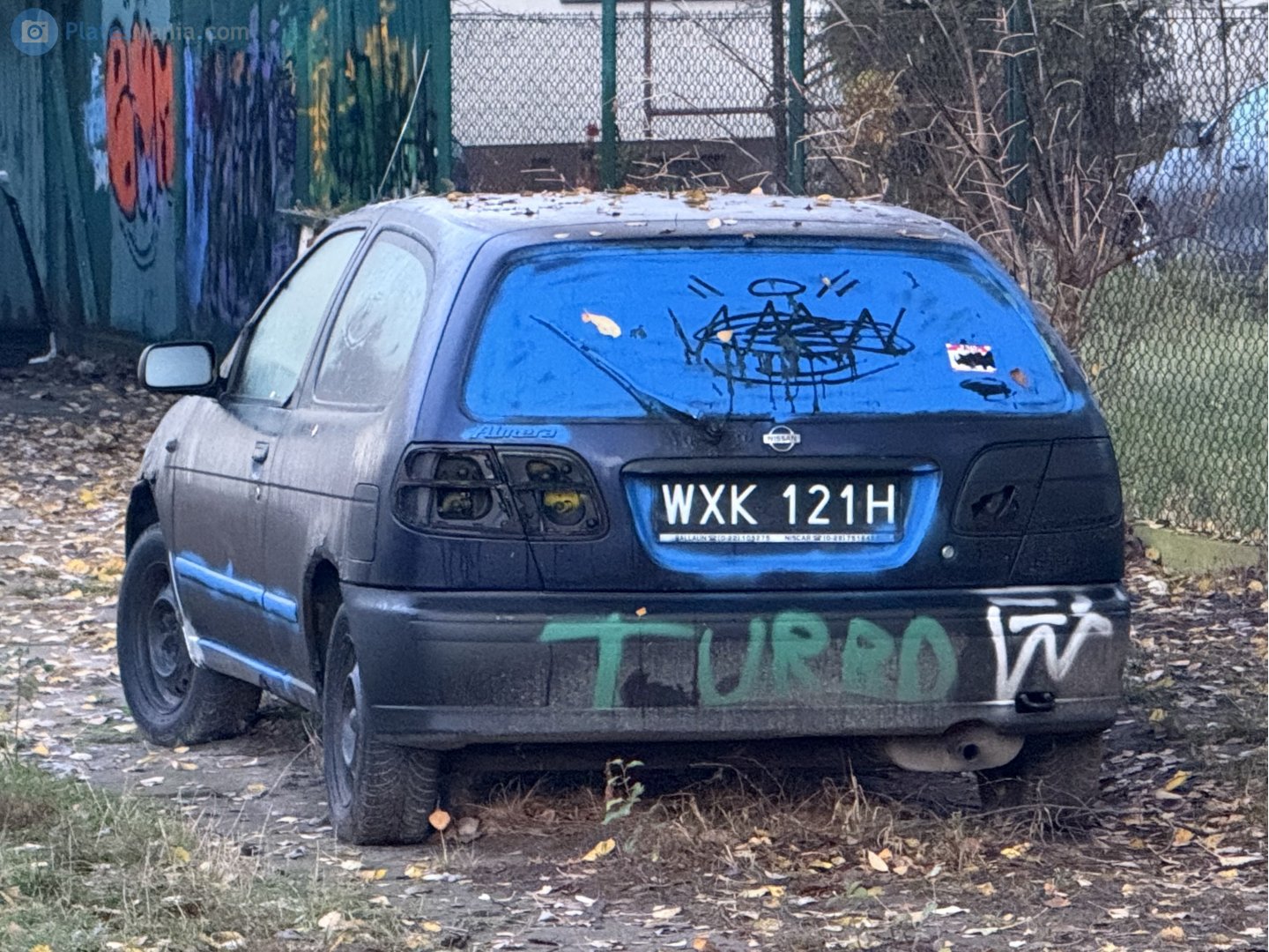 WXK 121H, Nissan Almera 1st gen 3-door Hatch (N15), 1995–2000