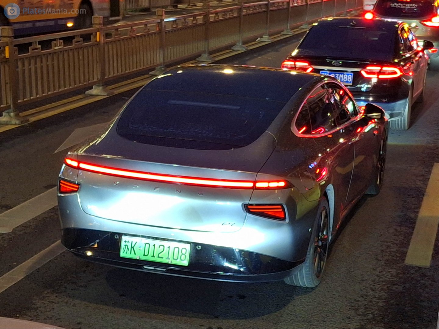 苏K·D12108, XPeng P7 1st gen, 2020–2023