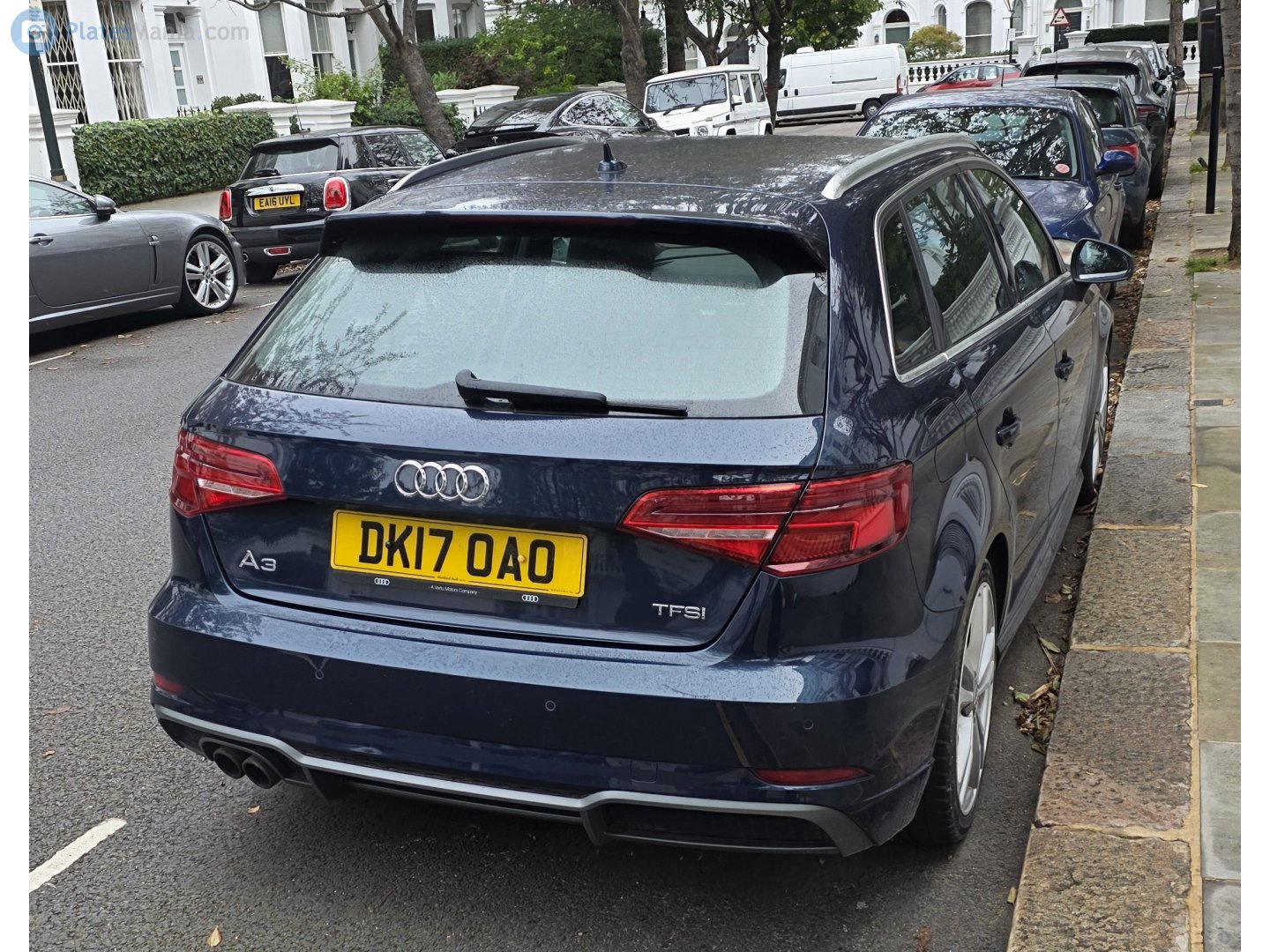 DK17OAO, Audi A3 3rd gen Sportback (8VA/8VF), facelift, 2016–2020