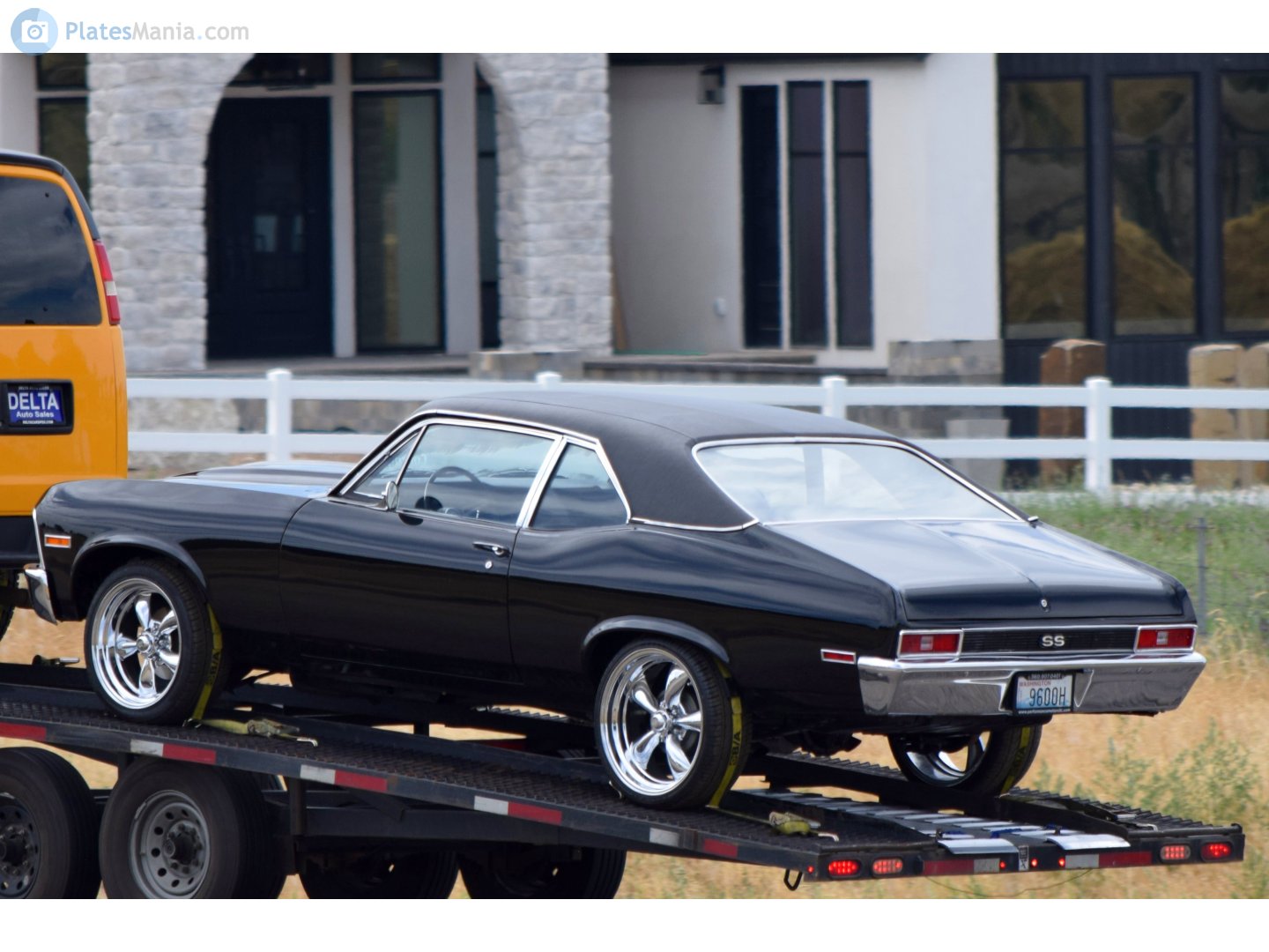 9600H, Chevrolet Nova 3rd gen (Chevy II) 2-door Coupé (27; X-body), 1967–1972