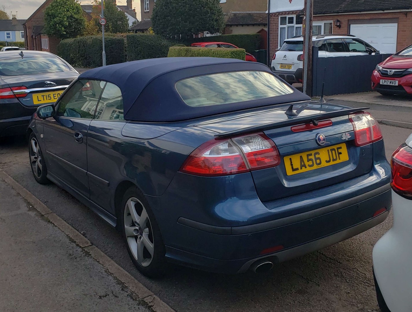 LA56JDF, SAAB 9-3 2nd gen Convertible (YS3F), 2004–2007