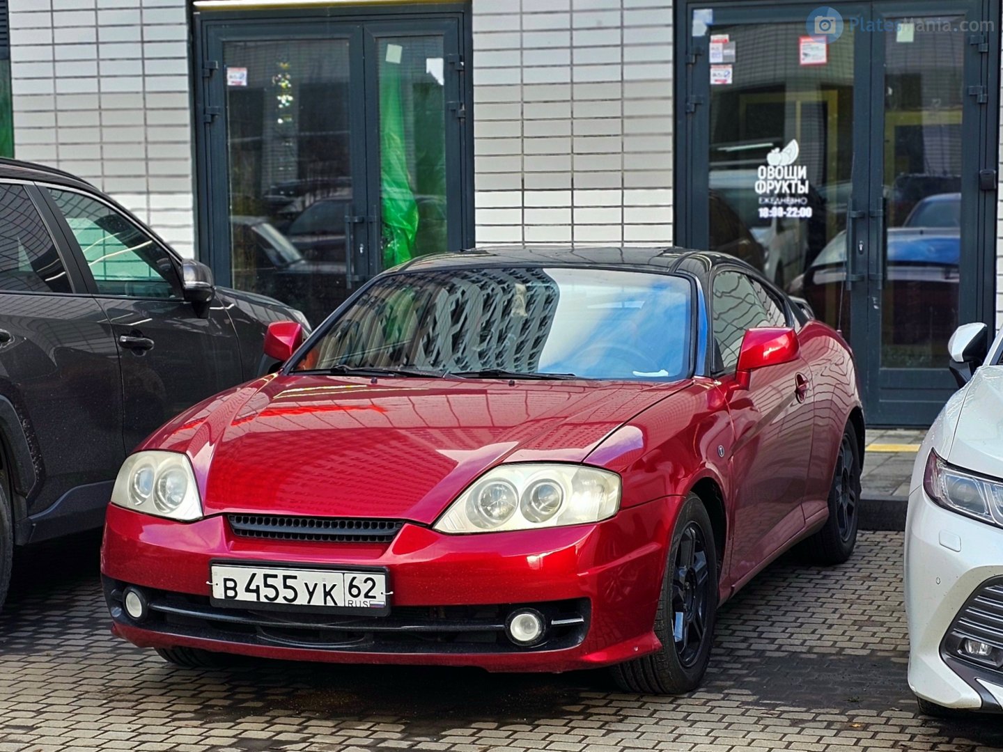 в 455 ук 62, Hyundai Tiburon 2nd gen (GK), 2002–2006