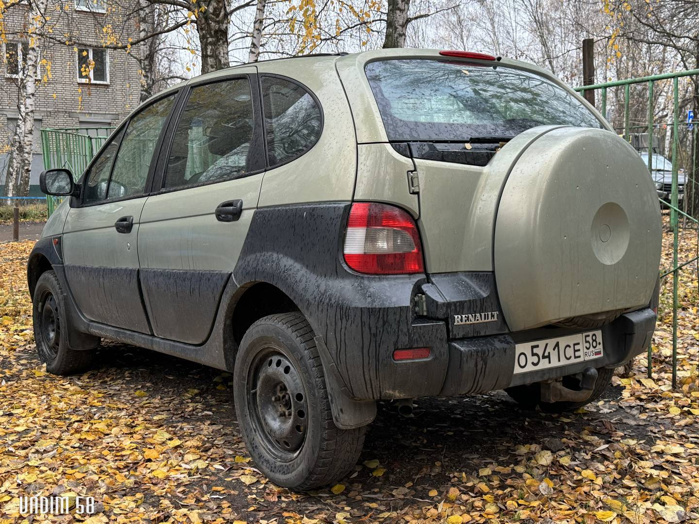 о 541 се 58, Renault Scénic 1st gen RX4 (J64), facelift, 2000–2003
