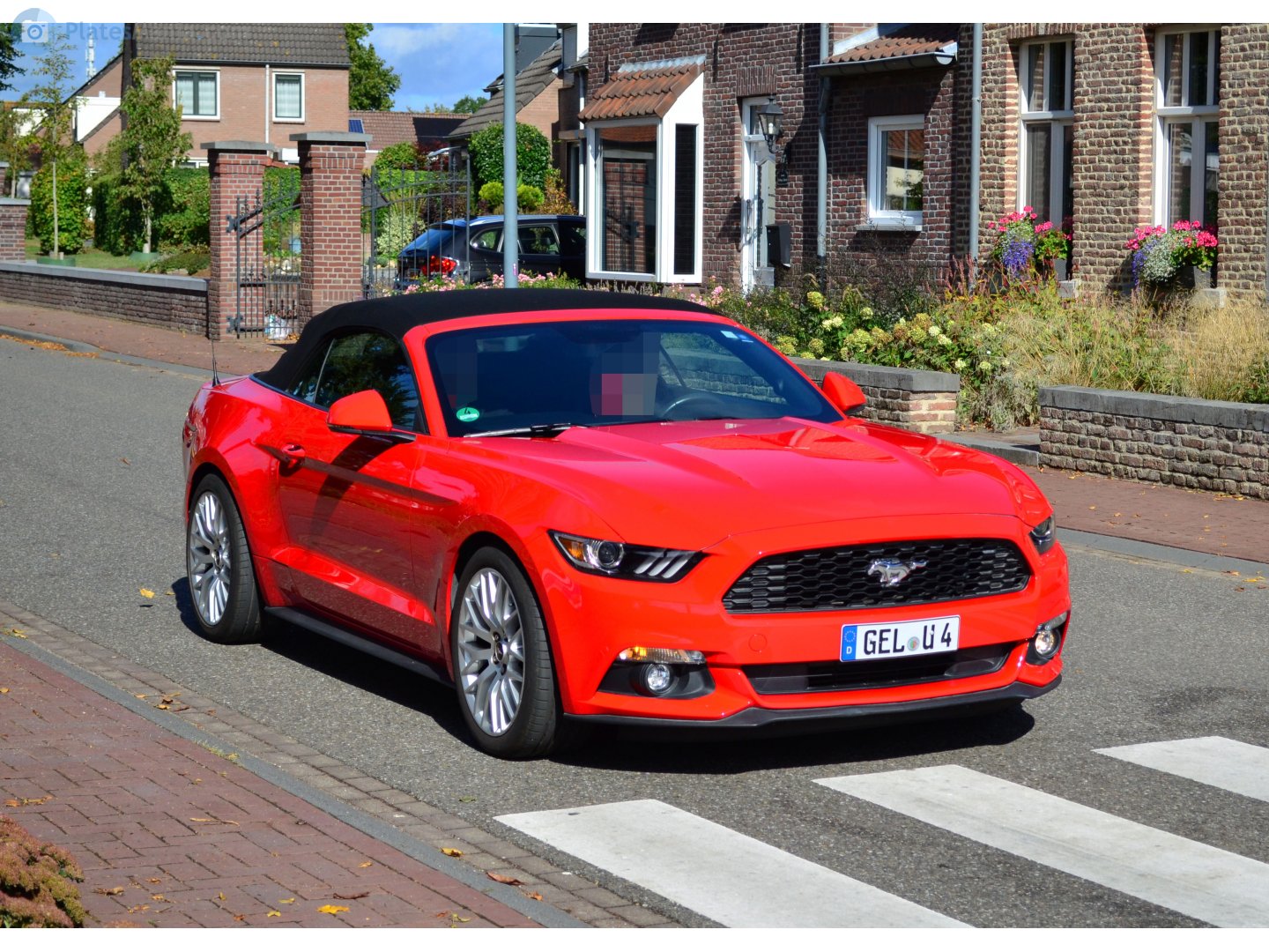 GEL U 4, Ford Mustang 6th gen 2-door Convertible (S550), 2014–2017
