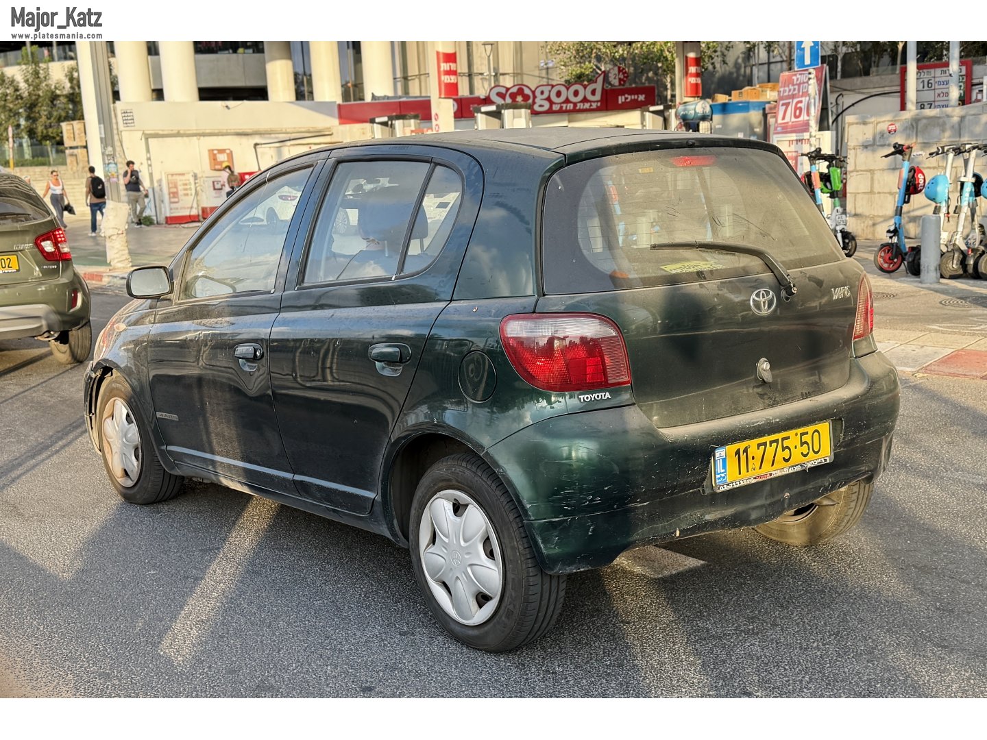 11-775-50, Toyota Yaris 1st gen 5-door Hatch (XP10), 1999–2005