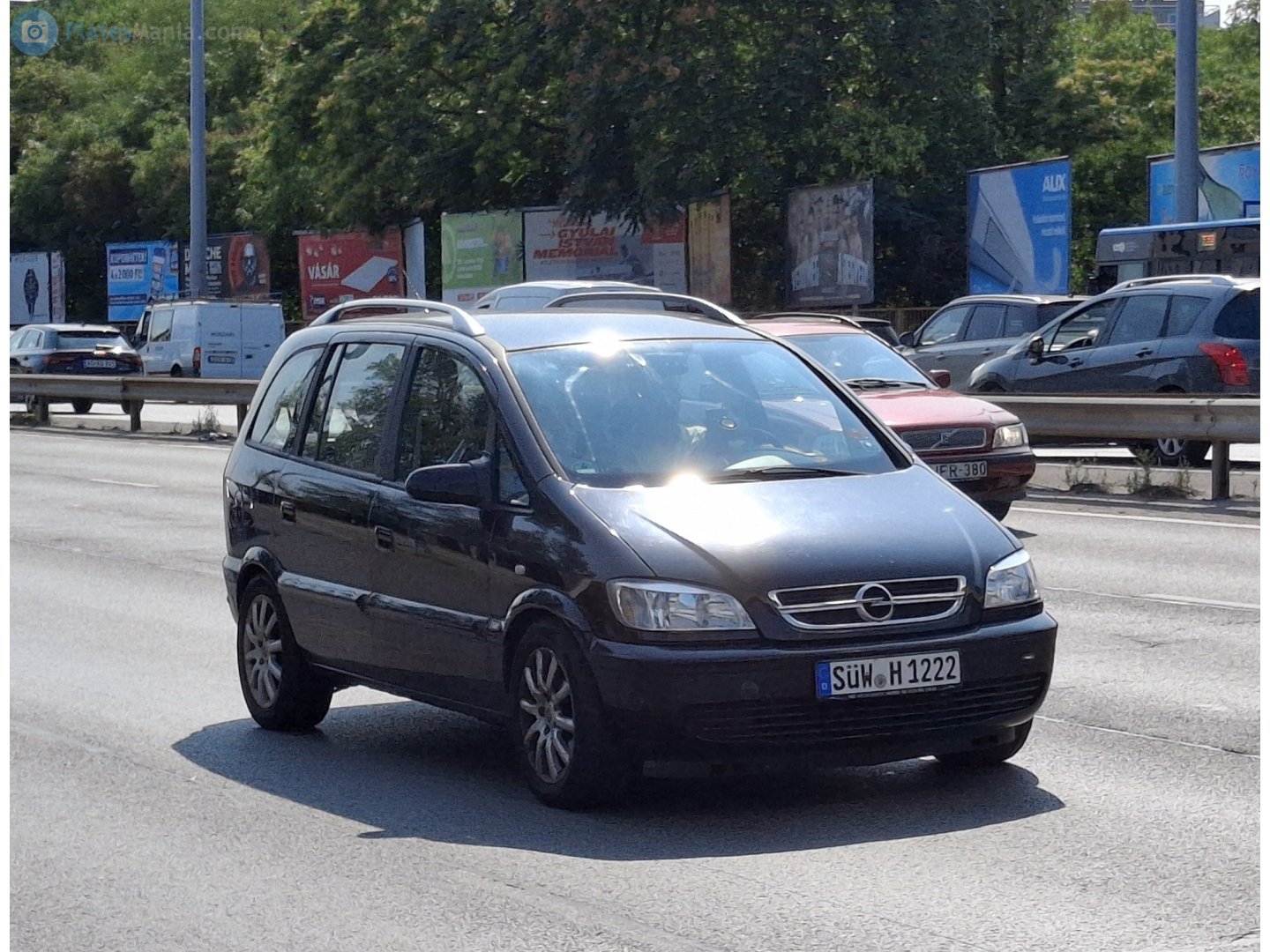 SÜW H 1222, Opel Zafira 1st gen (A; T98), 1999–2005