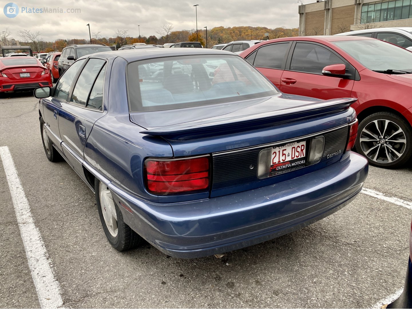 215-DSR, Oldsmobile Achieva 1st gen Sedan (69; N-body), 1991–1997
