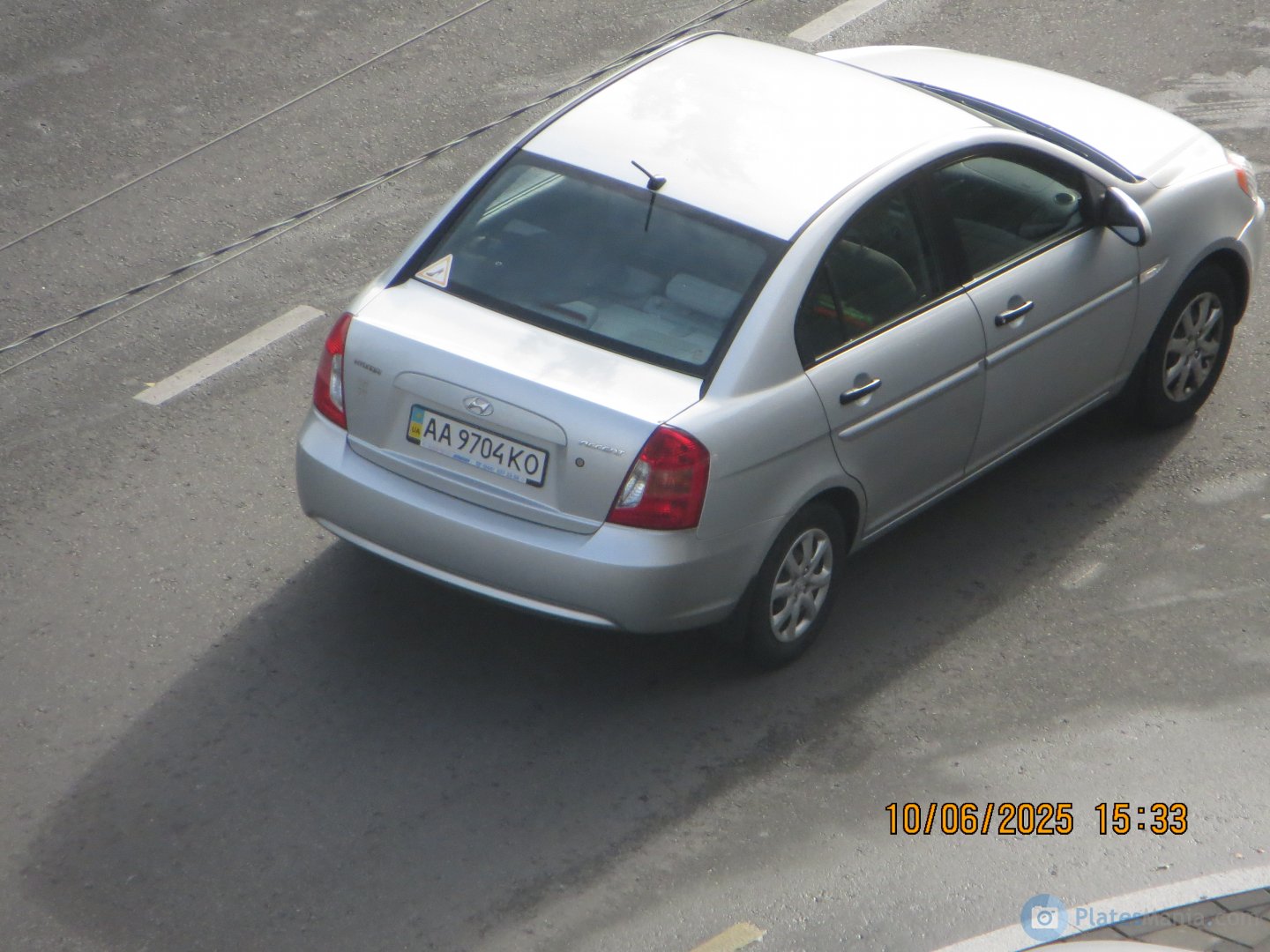 AA 9704 KO, Hyundai Accent 3rd gen Sedan (MC), 2006­–2011