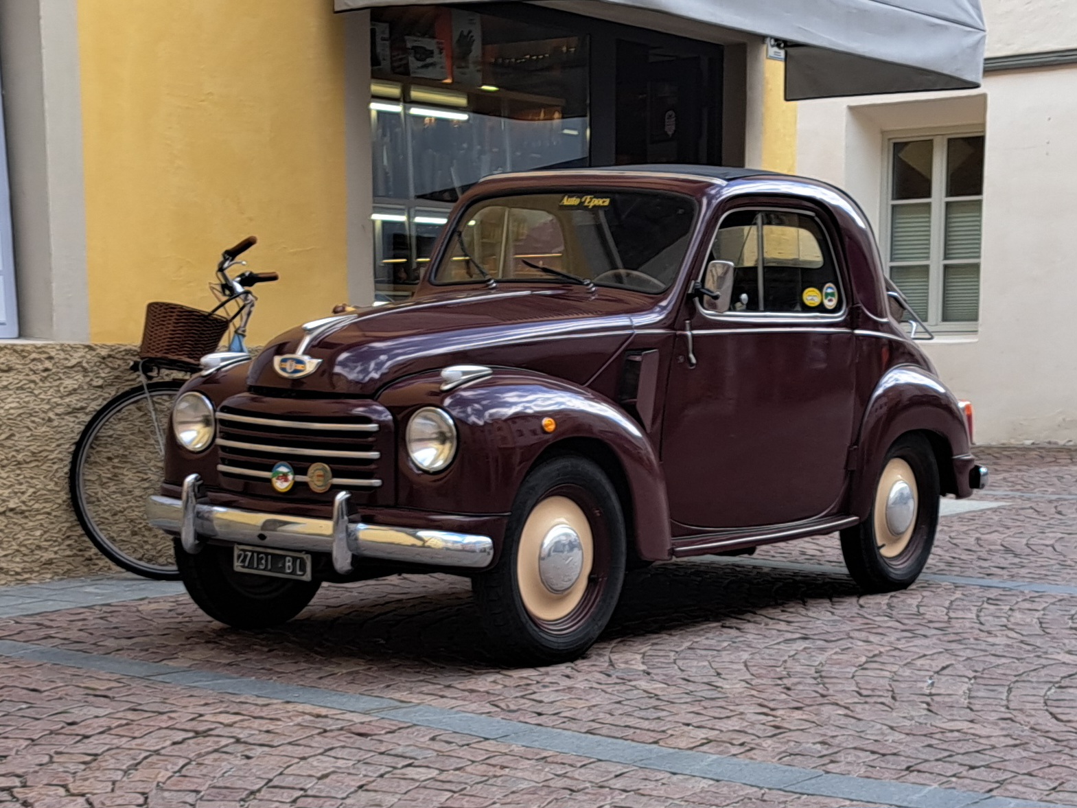 BL 27131, FIAT 500 500C 'Topolino', 1949–1954