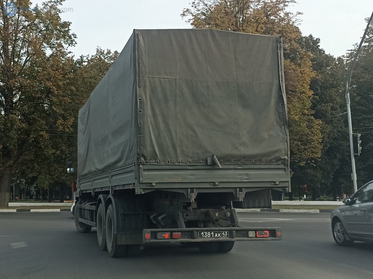1381 ак 43, KamAZ 6511 65117 Military, 2013–