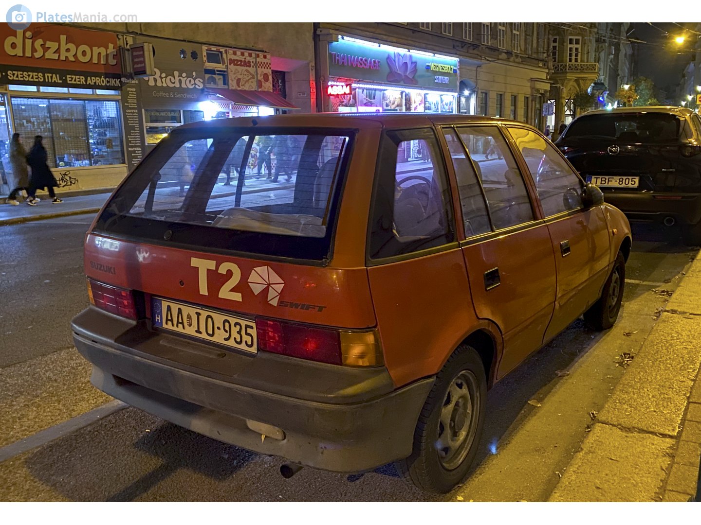 AA IO-935, Suzuki Swift 2nd gen 5-door Hatch (SF), 1989–1996