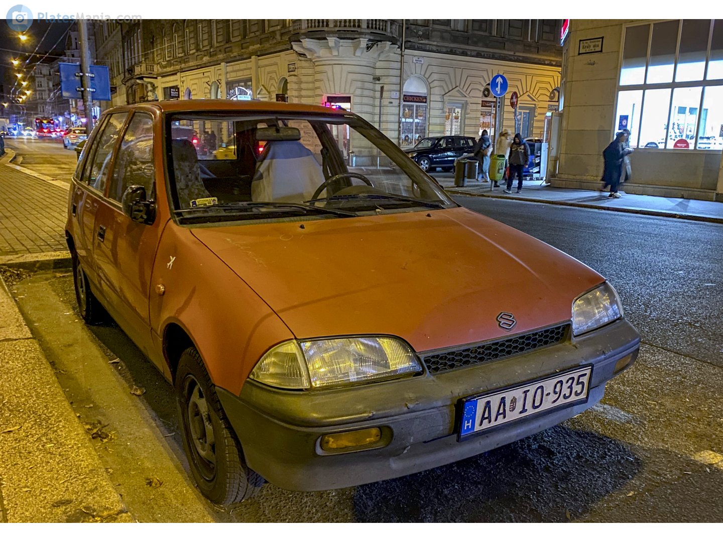 AA IO-935, Suzuki Swift 2nd gen 5-door Hatch (SF), 1989–1996