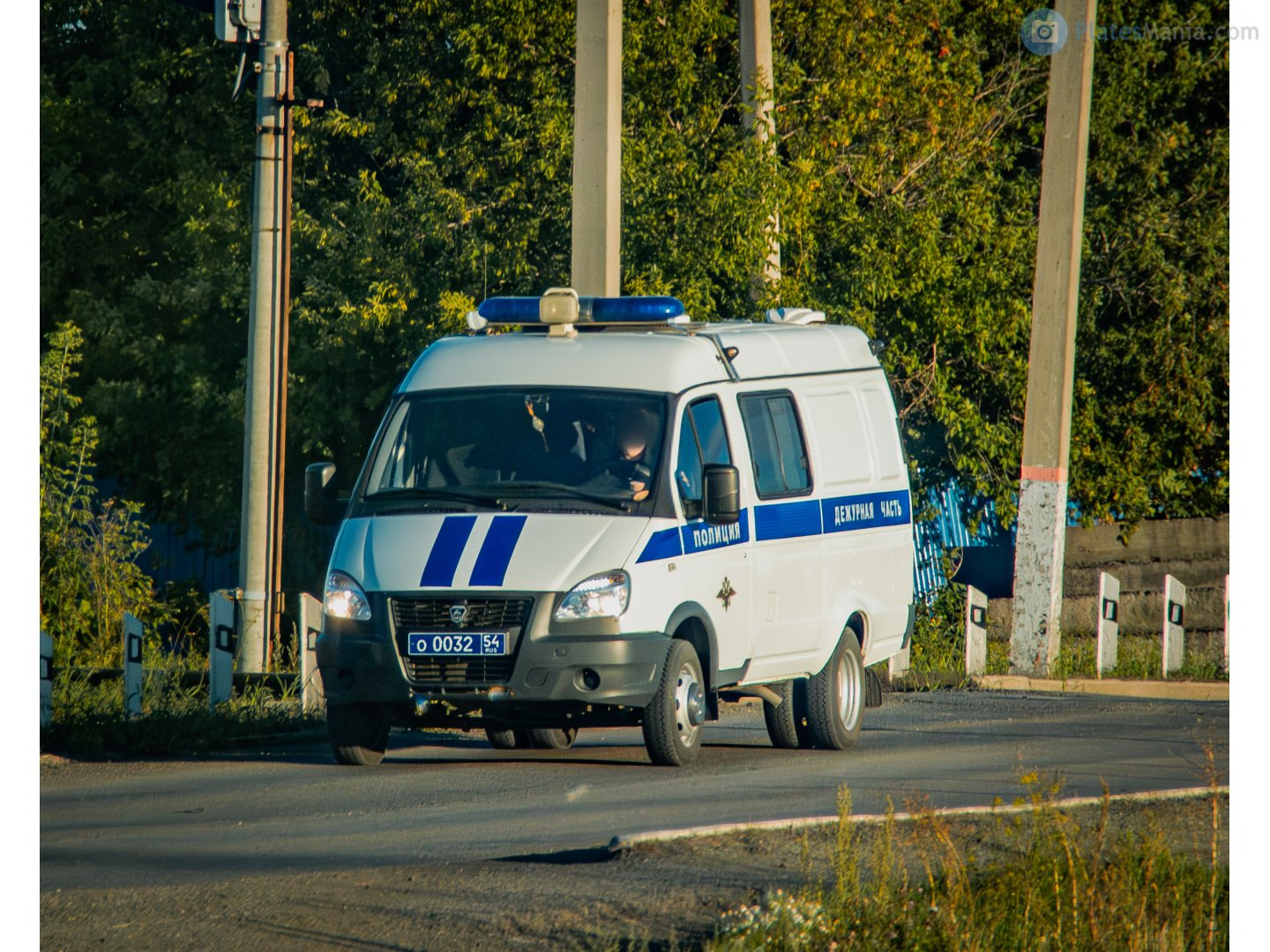 о 0032 54, GAZ 3221 ГАЗель 32215 Police Van, facelift, 2003–