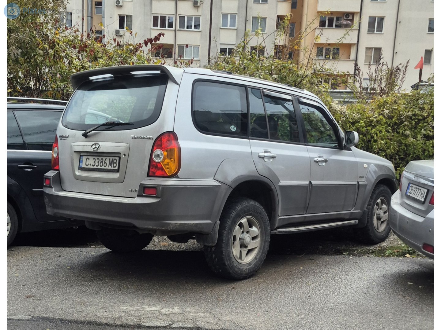 C 3386 MB, Hyundai Terracan 1st gen (HP), 2001–2007