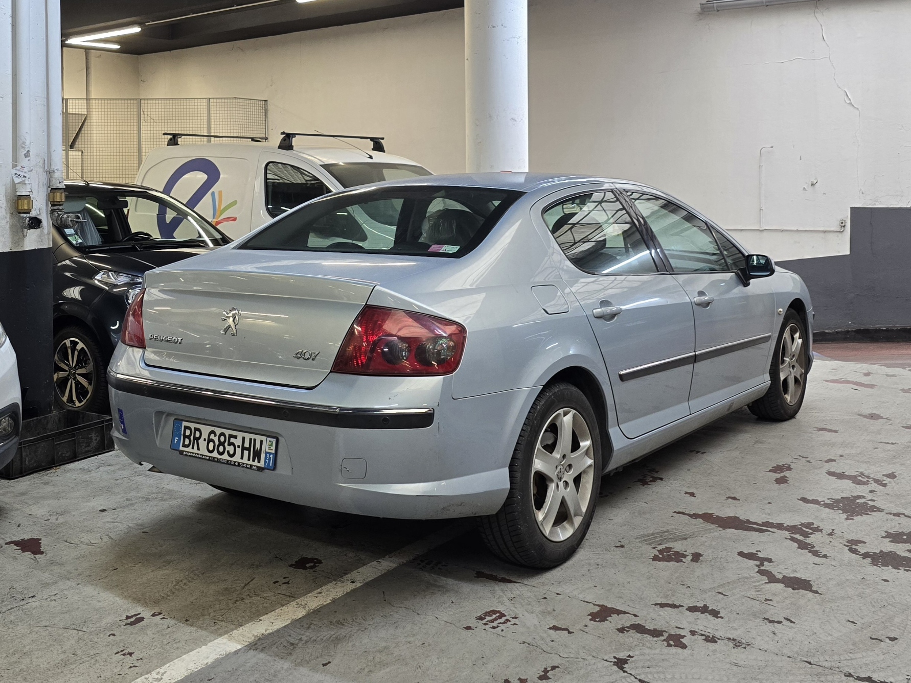 BR-685-HW, Peugeot 407 1st gen Sedan (D23), 2004–2010