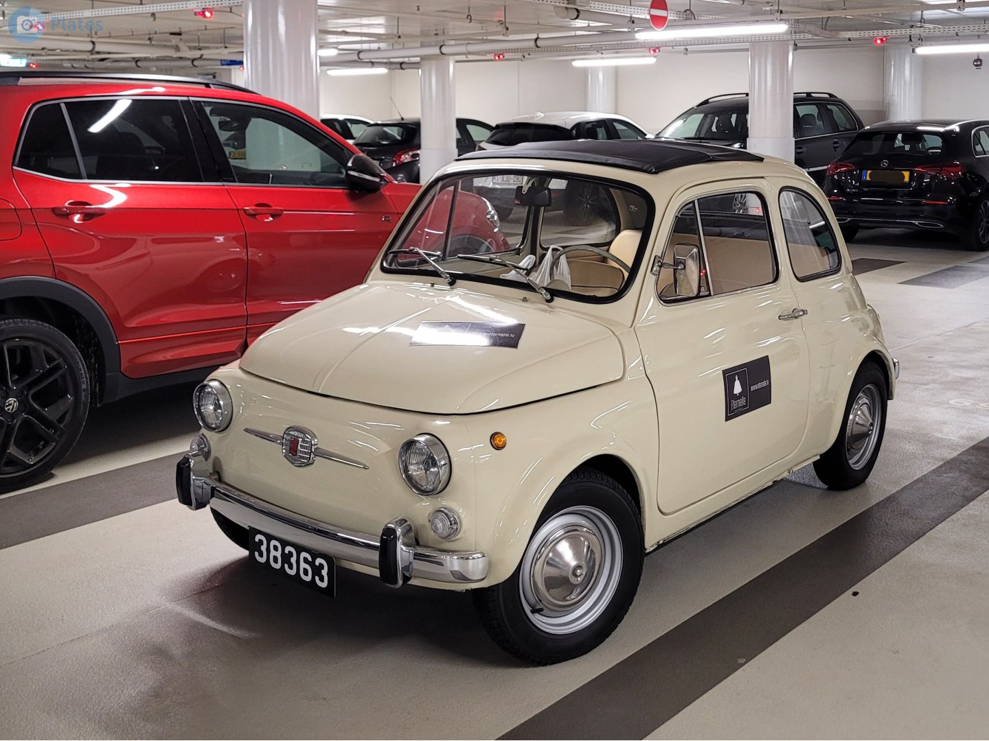 38363, FIAT 500 1st gen Nuova 500 (110), 1957–1960