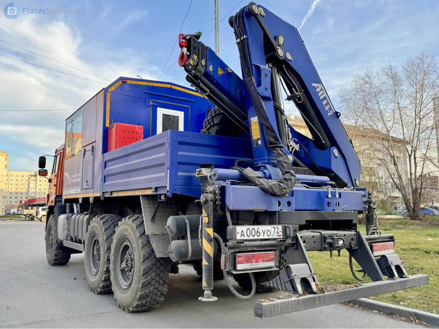 а 006 уо 72, KamAZ 4310/4311 43118, 1996–