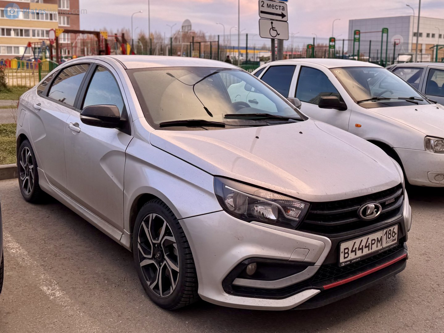 в 444 рм 186, Lada (VAZ) Vesta 1st gen Sport Sedan (GFLS), 2018–2022