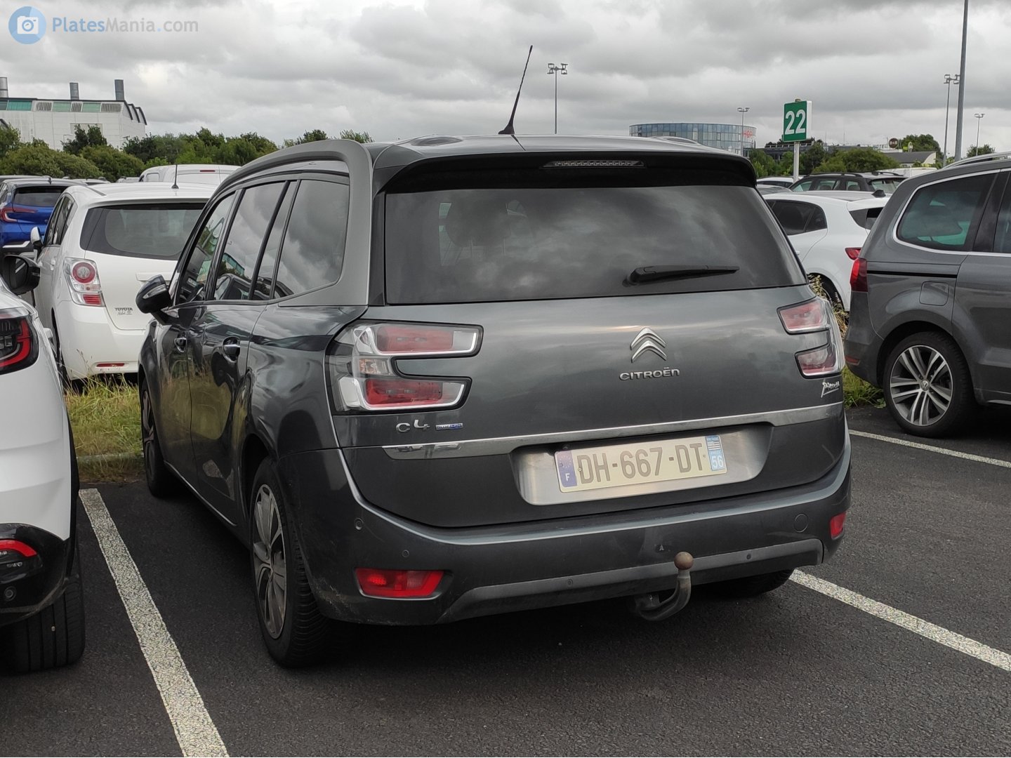 DH-667-DT, Citroёn C4 Picasso/SpaceTourer 2nd gen Grand (DA/DE), 2013–2022