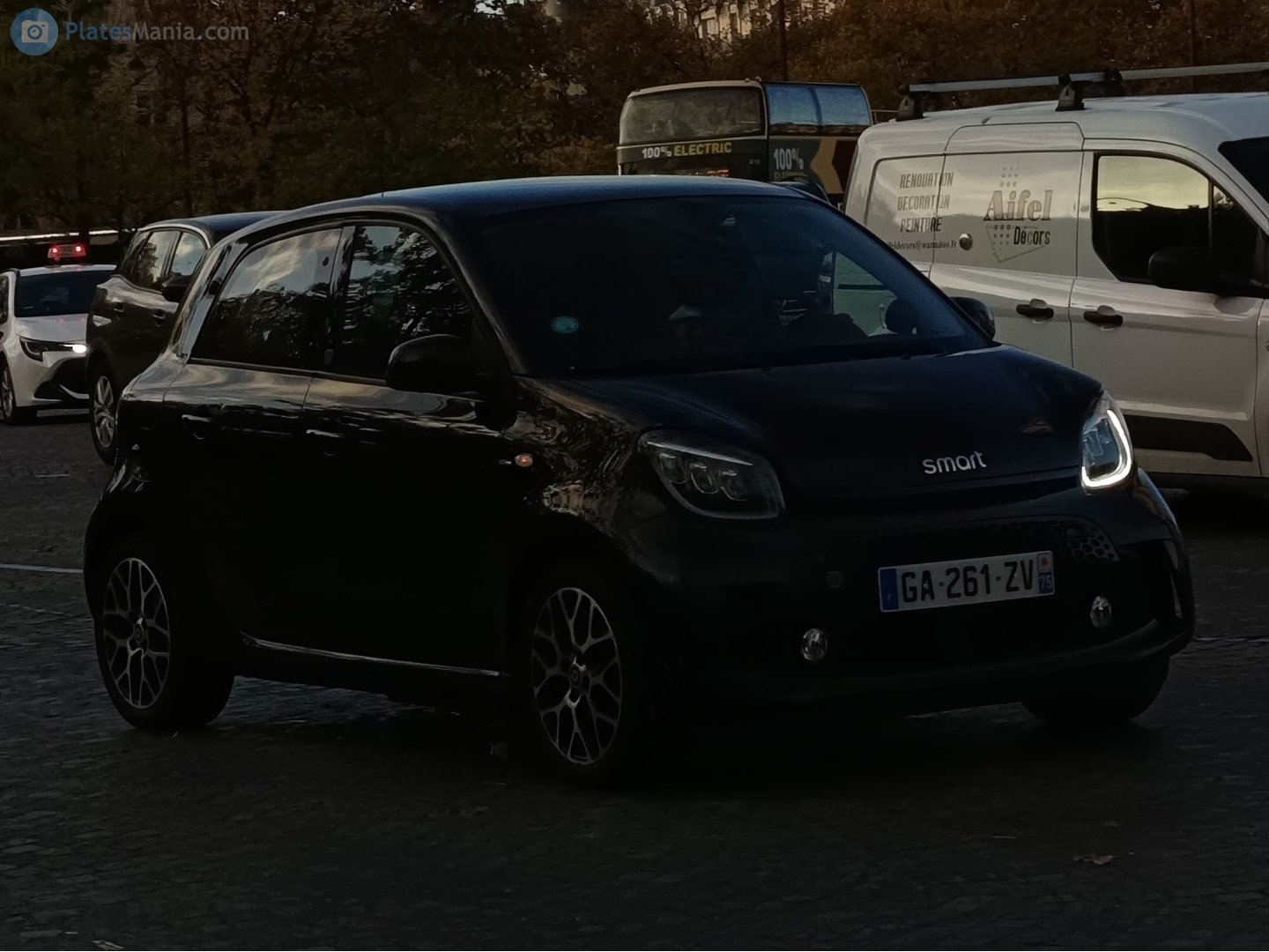 GA-261-ZV, Smart ForFour 2nd gen (W453), facelift, 2019–2021