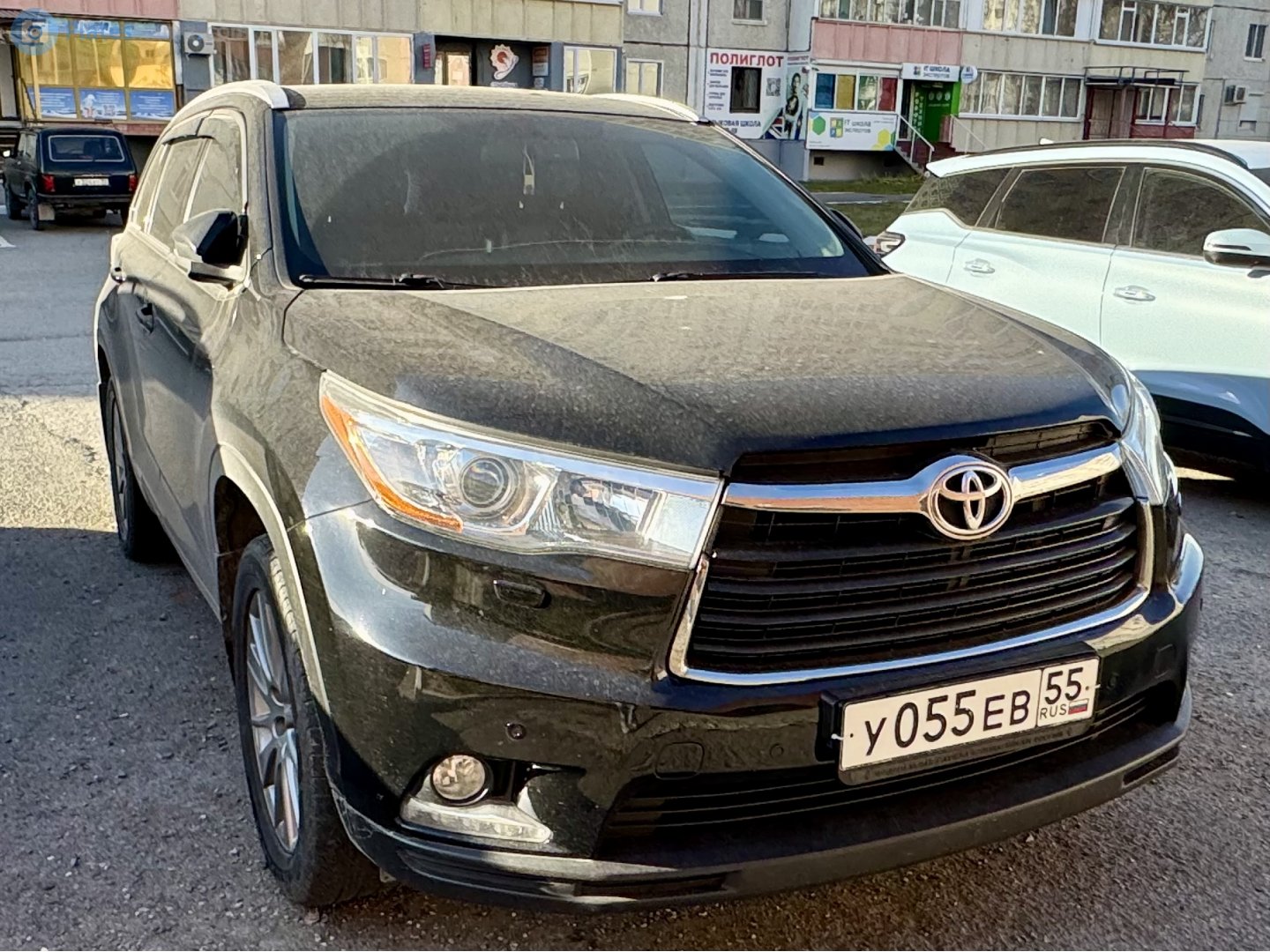 у 055 ев 55, Toyota Highlander 3rd gen (XU50), facelift, 2016–2020