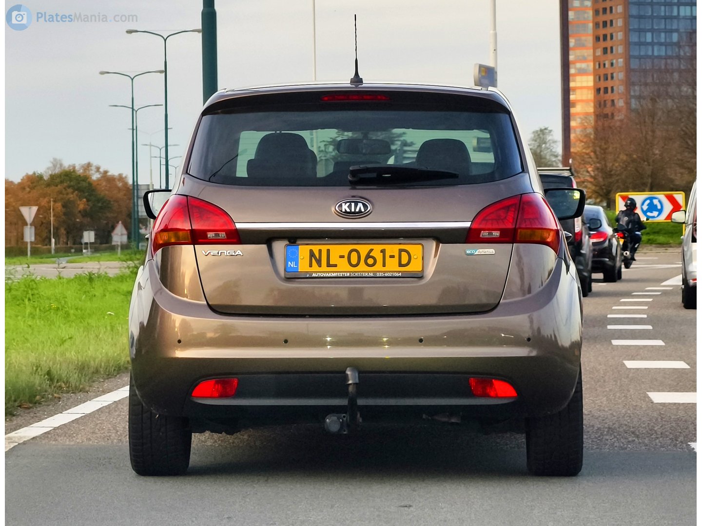 NL-061-D, Kia Venga 1st gen (YN), facelift, 2014–2019