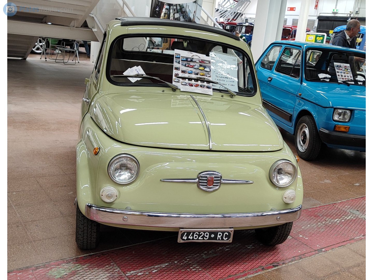 RC 44629, FIAT 500 1st gen 500D (110), 1960–1965